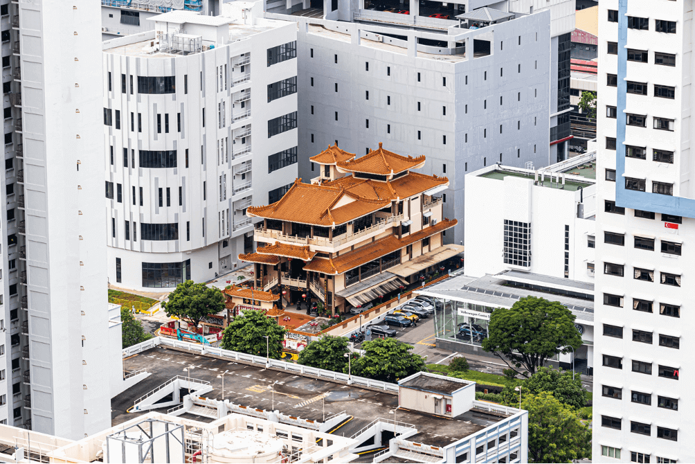 adaptive reuse temple in singapore